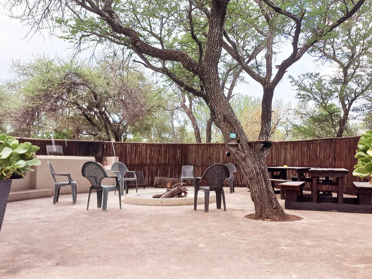 Boma/braai area Boma/braai area